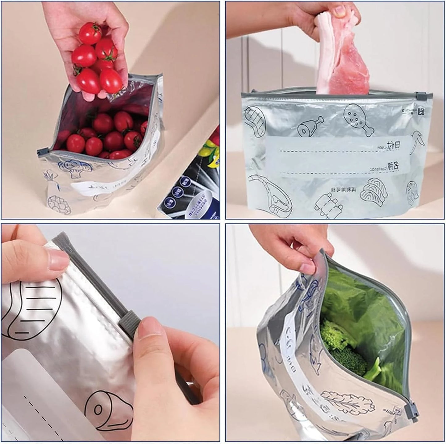 Reusable Foil Storage Bags (Pack of 20)
